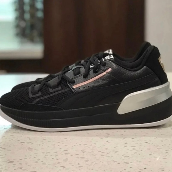 PUMA CLYDE HARDWOOD METTALIC MEN'S SHOES - Picture 4 of 4